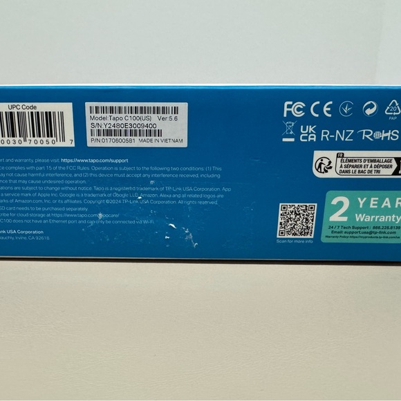 Tapo C100 Home Security Wi-Fi Camera - Picture 5 of 6